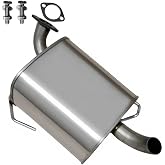 Exhaust Muffler Compatible with Subaru Outback 2010-2024 2.5L | Stainless Steel | Northeastern Exhaust | Includes Gasket and Bolt Kit | Direct-Fit Replacement