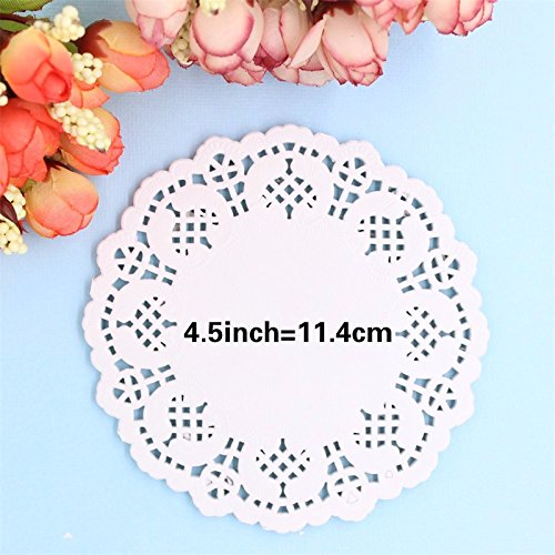 150Pcs Creative Craft Napkins Round White Paper Lace Doilies Cake Placemat Party Wedding Gift Decoration Vintage Food Pad Buy Cheaply On