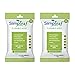 Simpleaf Flushable Wipes: Eco- Friendly, Thick and Effective, Paraben and Alcohol Free, Hypoallergenic and Safe for Sensitive Skin, Vitamin E with Soothing Aloe Vera (2 Packs)
