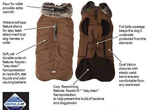 Dog Gone Smart Tamarack Coat Brown 12", 12 Inch - Image 5