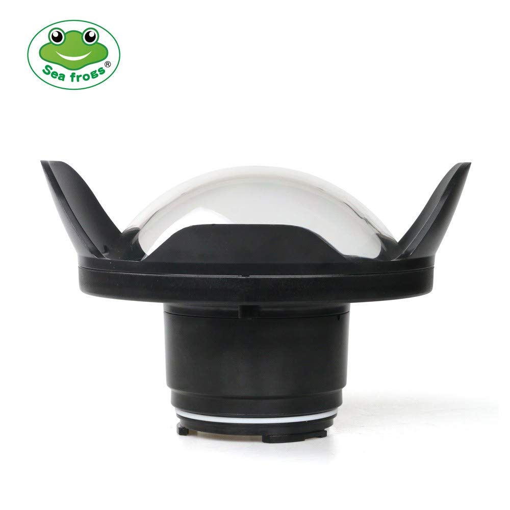 Seafrogs Underwater Housing for Sony A7C+ WA005F Dome Port, [40M/130FT] Waterproof Scuba Housing Case for Sony Alpha 7C+16-35mm F4, 24-70mm F4, for Tamron 17-28mm F2.8 lens