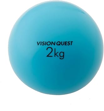 Amazon ビジョンクエスト ジムボール ウエイトボール 2kg Vqi22 ｔｑ ２ｋｇ Vision Quest ビジョンクエスト ダンベル アレー