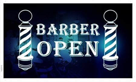 Advertising Plane Ba044 Barber Poles Display Hair Cut Nr