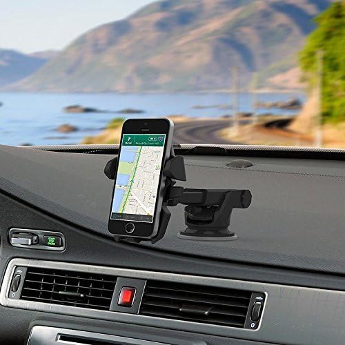 Universal Telescopic Arm Extended Windshield Dashboard Car Mount Phone Holder for iPhone 8 8s X 7 7 Plus 6s Plus 6s 6 SE Samsung Galaxy S8 Plus S8 Edge S7 S6 Note 8 5