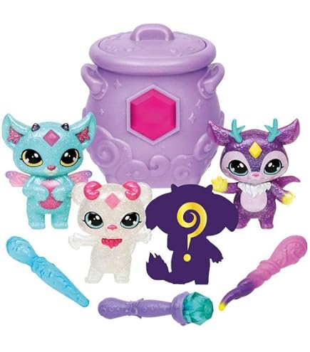 Magic Mixies Kleurverrassing Magic Cauldron – Onthul Een Plushie Met 6 Magische Kleurveranderingen