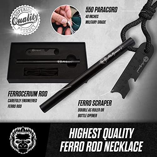 Holtzman's Ferro Rod Fire Starter Heavy Duty 6Inch x 1/2