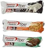 Premier Protein Variety Fiber Crispy Snack Bar 18-1.83 OZ (52g) Bars Net WT. 32.94 OZ (936g)