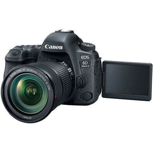 Canon EOS 6D Mark II DSLR Camera with 24-105mm f/3.5-5.6 Lens
