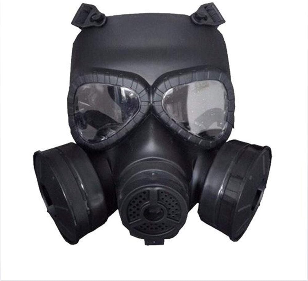 KEKE Mask Protective 360° Full Seal Protection Widely Used in Paint Spary,Woodworking,Dust Protectio,Black