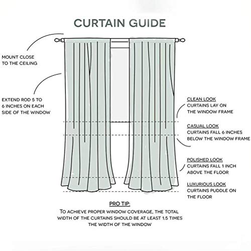 Orange Ombre Sheer Curtains 63 inches Long, Orange Sheer Curtains for Bedroom, Rod Pocket Window Curtains for Living Room Decor, 2 Panels 52\