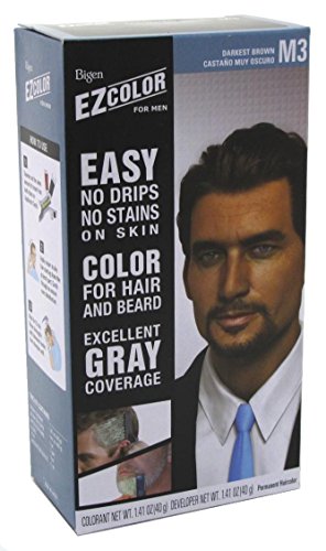 Bigen EZ Color For Men Darkest Brown Kit (Pack of 6)
