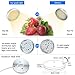 Kuniwa LED Under Cabinet Lighting Kit, Kitchen Puck Lights Dimmable 2W 1080lm Under Counter Lighting, Hand Wave Activated Switch Closet Lights, 3000K Warm White, Set of 6, All Accessories Included