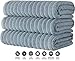 Classic Turkish Towels CTT - Luxury Jumbo Bath Sheet 3 Piece, 100% Turkish Cotton, Absorbent & Ultra Comfy Bath Towel Sheets for Hotels & Spa | 40