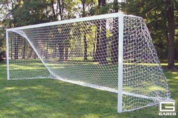 Amazon 8フィート X 24フィート オールスター レクリエーショナル タッチライン Tm サッカーゴール 1ペア Gared ゴール