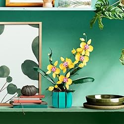 JOJO&Peach Orchid Building Set, Build an Orchid