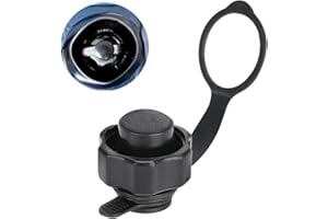 Black Plastic Inflatable Air Bed Mattress Replacement for Anti Leak Valve 22mm Easy Inflate Deflate for Intex Air Matting Acc