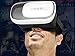 VIIVRIA® 2nd 3D VR Virtual Reality Headset 3D Glasses Adjust Cardboard VR BOX For 4.7 to 6.1 Smartphones iPhone 6/6 plus Samsung Galaxy IOS Android Cellphones (3D VR Glasses 2nd)