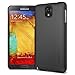 Spigen Ultra Fit Galaxy Note 3 Case with Rubbery Fell Non Slip Grip Matte for Galaxy Note 3 - Smooth Black