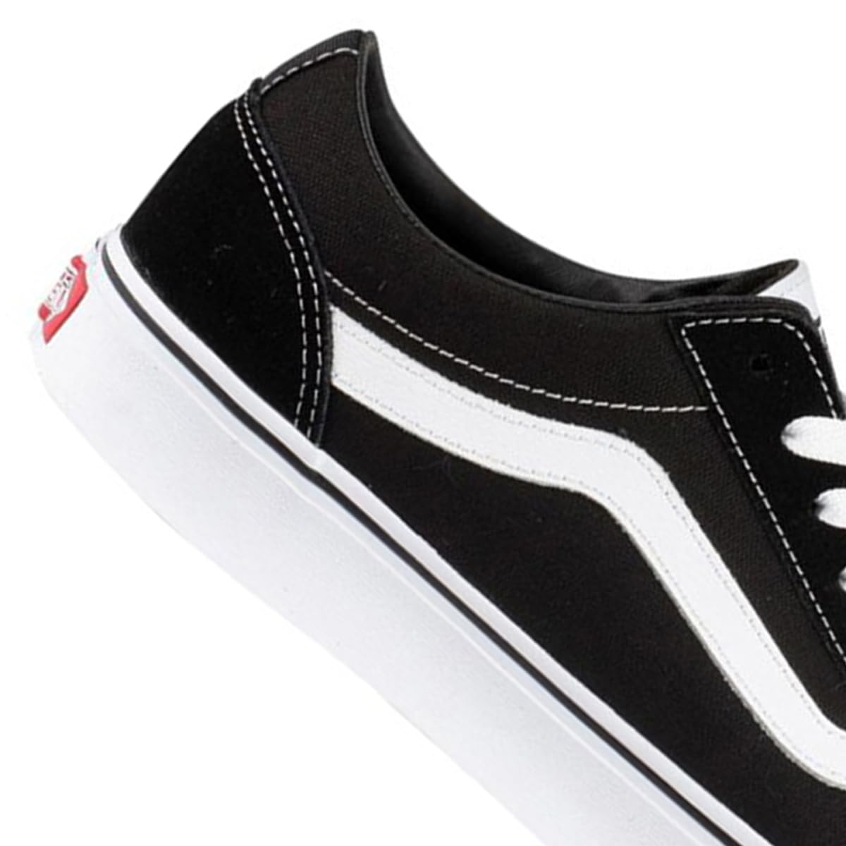 Vans Herren Ward Sneaker Ward Trainers, (SUEDE/CANVAS) BLACK/WHITE, 42 EU