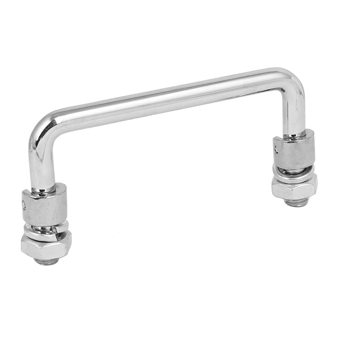 Sourcingmap Toolbox 10mm Male Thread Dia 120mm Long Surface Mount Folding Pull Handle Grip