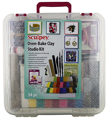 Sculpey XO42 Studio Kit, 14.18 x 1.65 x 14.31, Multicolor