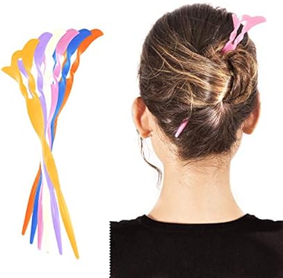 Rc Roche Ornament Womens Fashion Hair Sticks Spiral Plastic Twist