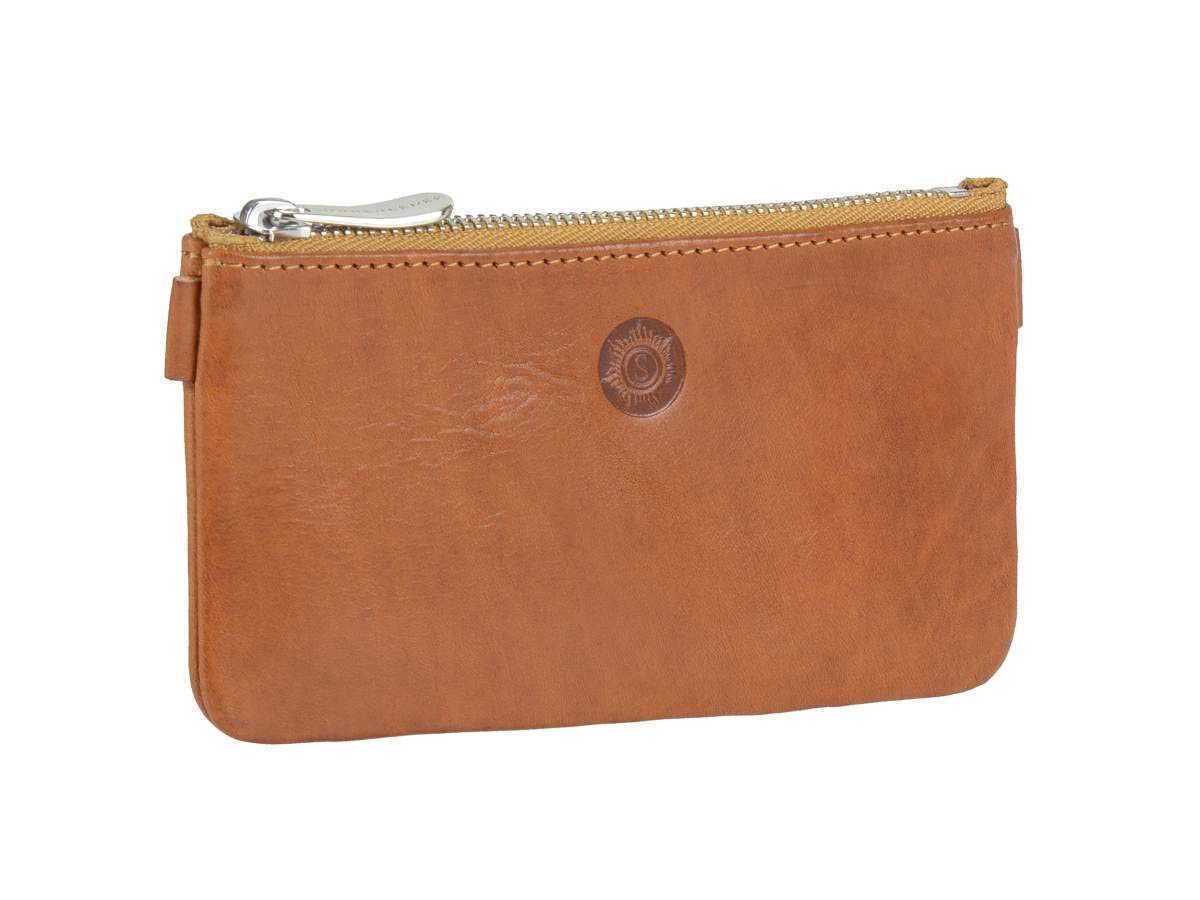Unknown Leather Case Carrier Bag in Natural Brown