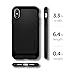 Spigen Neo Hybrid Designed for Apple iPhone X Case (2017) - Black & Shiny Black