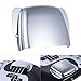 ammoon Short Steel Bridge Cover Protector for Jazz Bass Electric Bass Guitar Part Replacement (Silver)