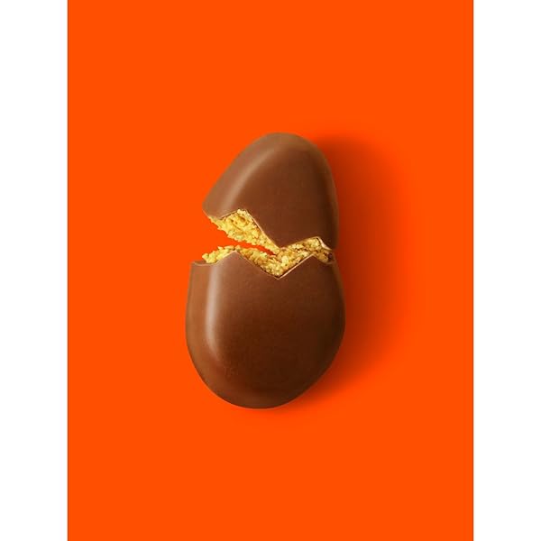 REESE’S MILK CHOCOLATE SNACK SIZE PEANUT BUTTER EGGS, EASTER CANDY BAG, 9.6 OZ