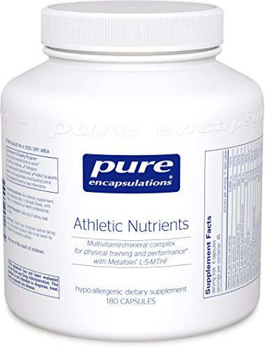 Pure Encapsulations - Athletic Nutrients - Multivitamin/Mineral Complex for Exercise Performance and Training* - 180 Capsules