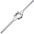 uxcell Die Stock Handle Wrench Holder for Metric M12-M14 / 24mm-38mm OD Round Die