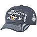 NHL Pittsburgh Penguins Men's Stanley Cup Champs Hat, One Size, Grey