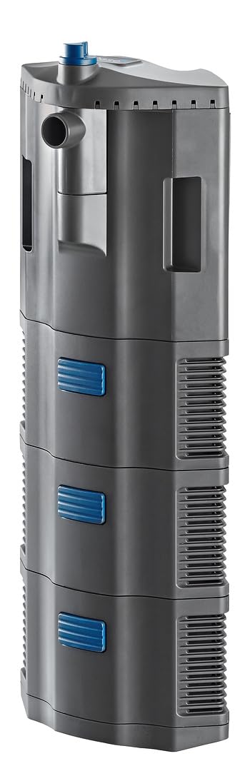 Oase BioPlus 200 - Integrated Internal Aquarium Filter With 3-Step Filtration, Adjustable Diffuser Nozzles, and EasyClean Mechanism - 650 Litre/Hour Pump - For Tanks Up to 200 Litres