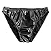 Kepblom Women Shiny Metallic Panty Briefs High Cut Ballet Dance Underwear Shorts