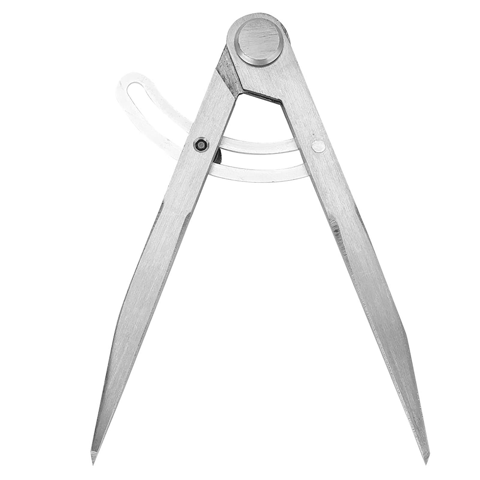 Drafting Compasses, 6 Inch Adjustable Lockable Steel Divider Compass for Precision Geometry Drawing and Leather Scriber