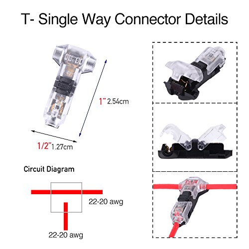 4 Wire+Connectors+Set+Solderless+Wire+stripping