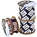 Offray NW7201AZ New York Giants Printed Craft Ribbon Pack, 2 1/2 in x 9ft