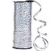 Outus Crimped Curling Ribbon Roll Silver Balloon Ribbons for Parties, Festival, Florist, Crafts and Gift Wrapping, 5 mm, 100 Yard