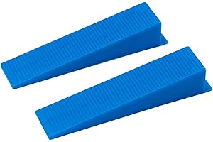400 Pcs Reusable Tile Leveling System Wedges Kit for 1/8", 1/16", 1/32" Spacers - Tile Leveler Installation Tools for Perfect