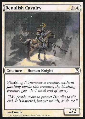 Magic: the Gathering - Benalish Cavalry - Time Spiral