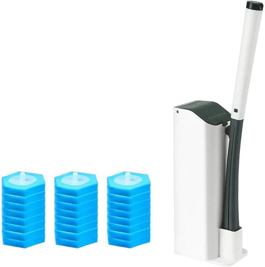 Mu Mianhua Toilet Wand Kit Holder Cleaning System With Disposable