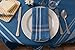 DII 100% Cotton, Machine Washable, Everyday French Stripe Kitchen Tablecloth For Dinner Parties, Summer & Outdoor Picnics - 60x84