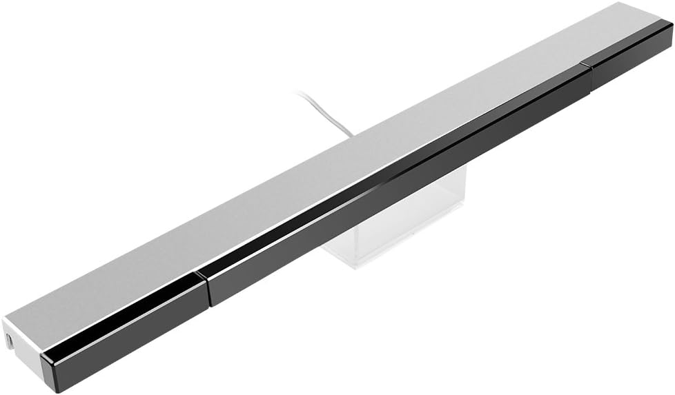 Kycola Wii Sensor Bar NA06 USB Wired Wii Sensor Durable Replacement For Nintendo Wii/Wii U/PC-Black