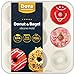 Premium Silicone Donut Pan - Best For Baking Full Size Doughnuts | 100% Food Grade Silicone Donut Mold | 9 Cavity Doughnut Pan/Bagel Pan Makes A Great Gift | Free Ebook