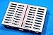 German Stainless 1 Dental Sterilization Cassette Rack Tray Box for 10 Surgical Instruments