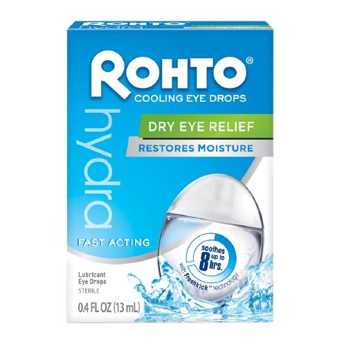 Rohto Hydra Dry Eye Reliever 0.4 fl oz (PACK OF 2)