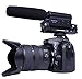TAKSTAR SGC-598 Photography Interview Microphone for Canon Nikon Camera DLSR Camera DV Camcorder + Microfiber Clean Cloth