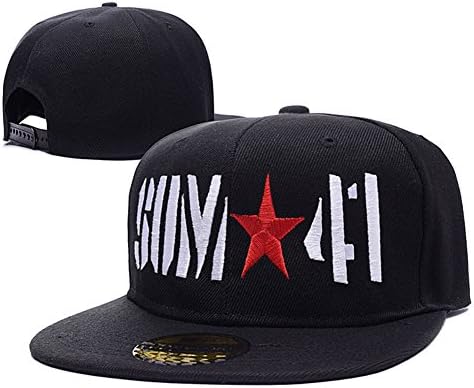 RHXING SUM 41 band Logo Adjustable Snapback Embroidery Hats Caps