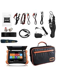 Comprobador de cámara IP de 8 pulgadas 2K pantalla táctil Retina CCTV Tester Monitor con CVBS TVI CVI AHD EX-SDI multímetro digital Cable Tracer TDR OPM VFL POE WiFi HDMI in&Out X9-MOVTADHS
